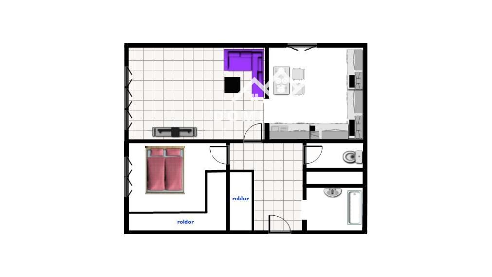 slnečný, kompletne zariadený a zrekonštruovaný byt