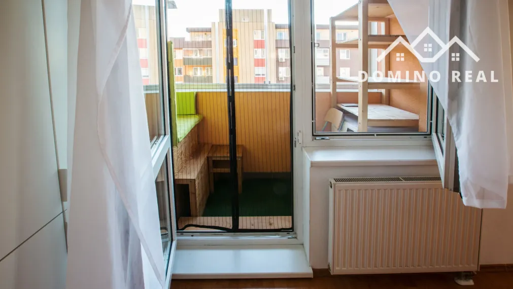 priestranný slnečný 1,5-izbový byt