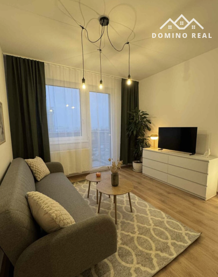 moderný, plne vybavený a slnečný 1-izbový byt