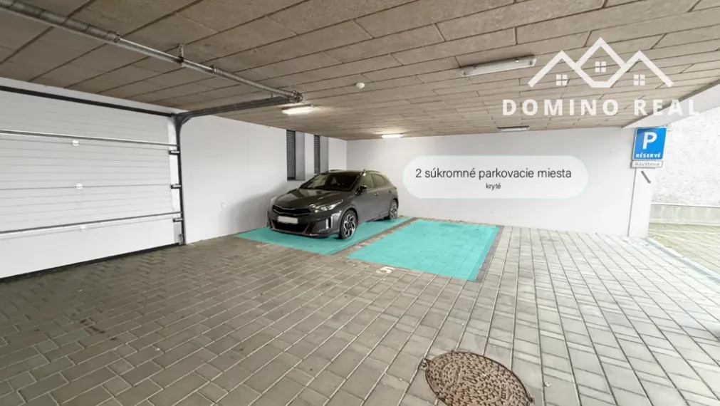 3-izbový byt s garážovými státiami