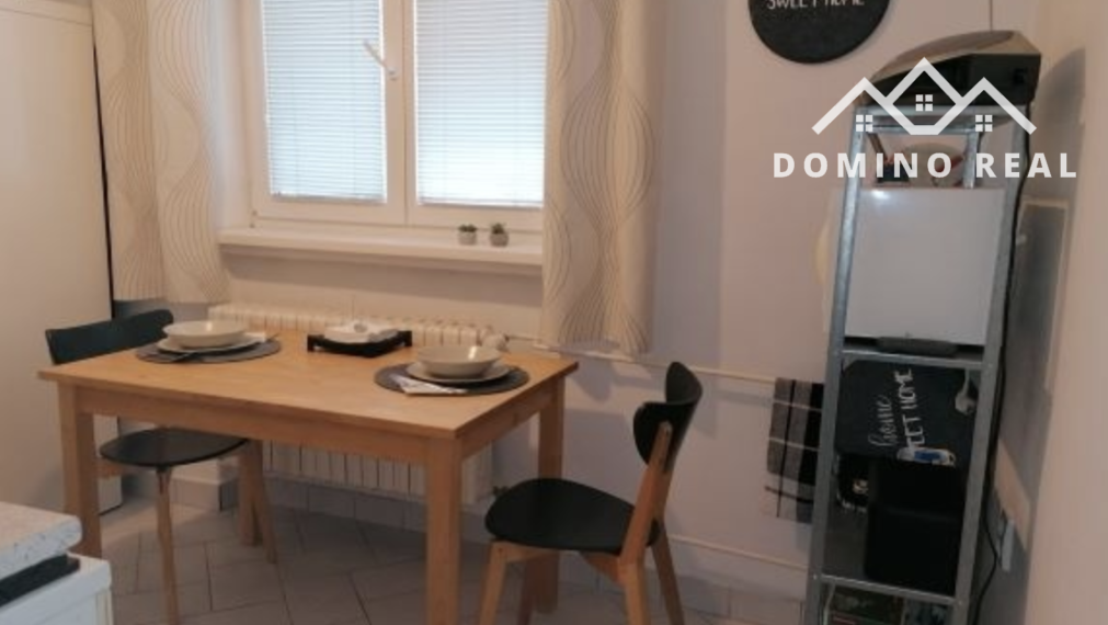 kompletne zariadený 1-izbový byt v tichej lokalite