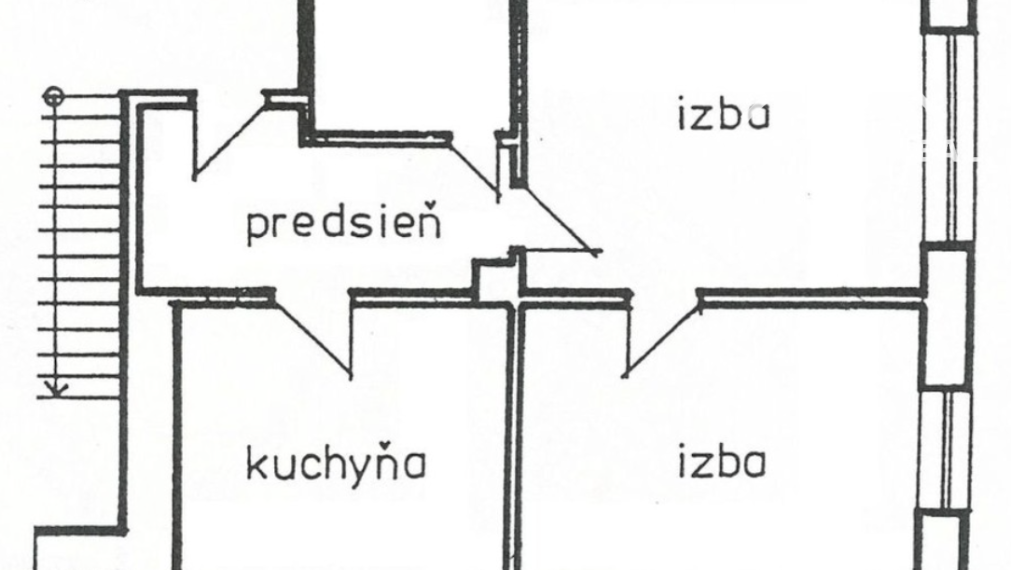 2 izbový byt v tichej lokalite s parkovaním vo dvore