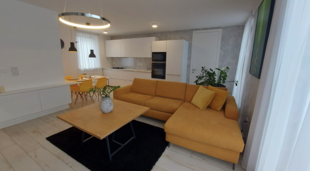 prenájom kompletne zariadeného 2-izbového bytu