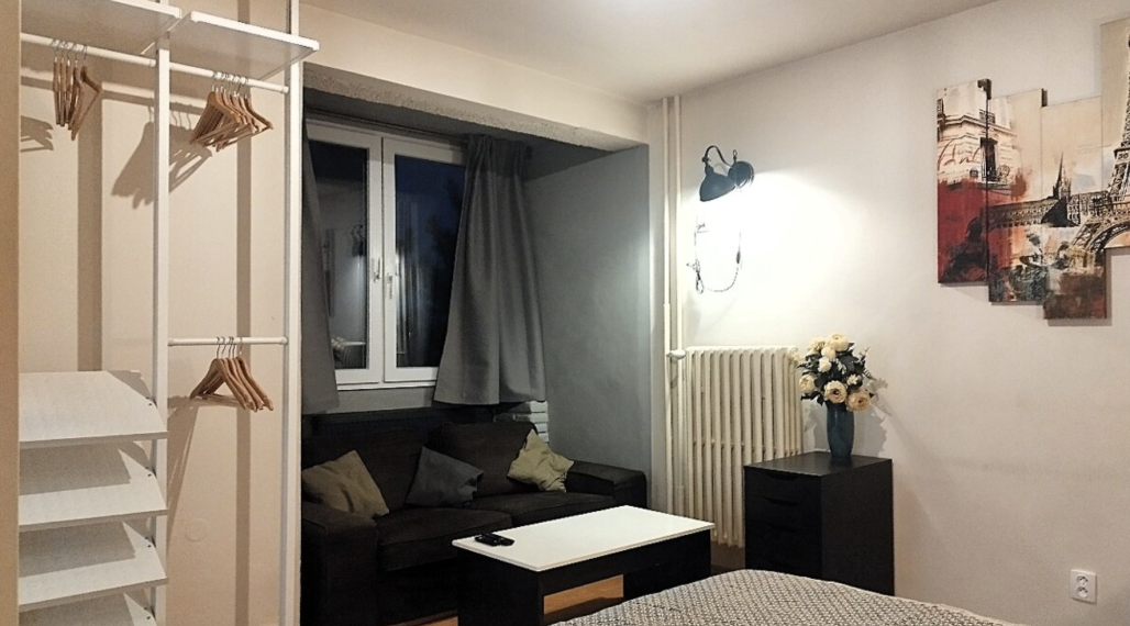 1-izbový byt v centre a zároveň v tichej lokalite