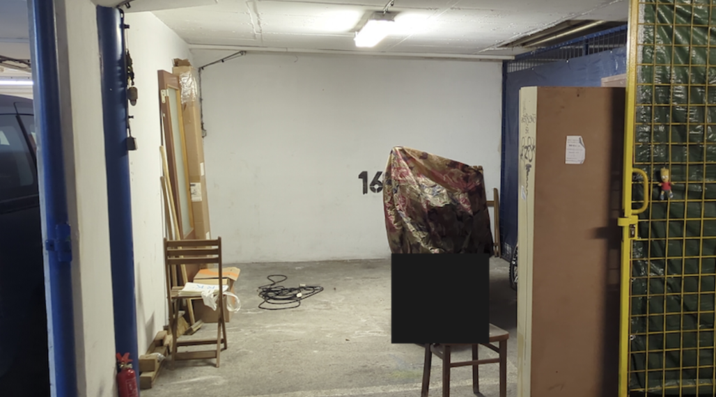 samostatná garáž v uzavretej podzemnej garáži