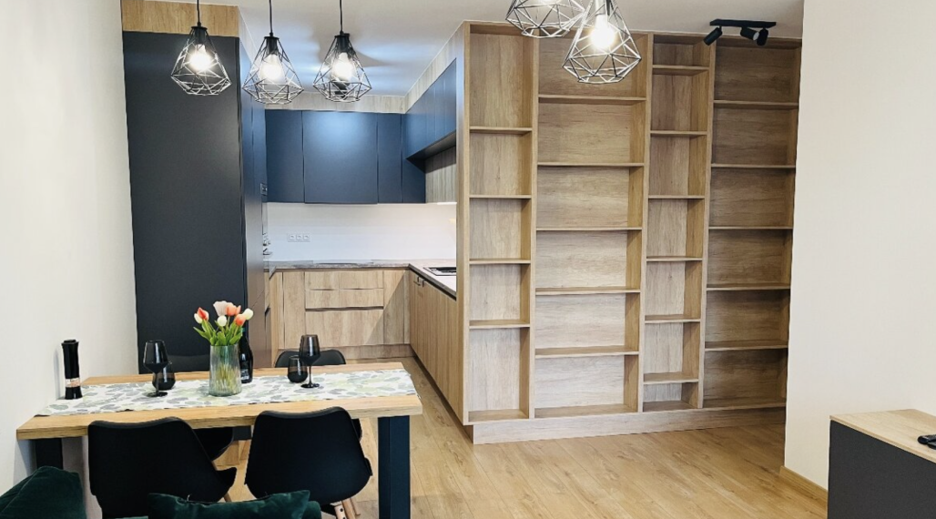 moderný, štýlový 2 izbový byt s parkingom