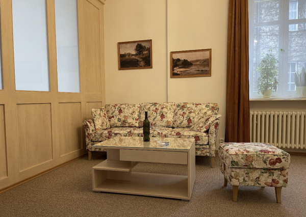 kompletne zariadený byt s balkónom vo vilovej štvrti